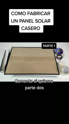 Cómo hacer un panel solar casero con materiales reciclados