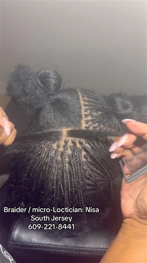 Micro braids Microlocs