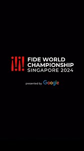 World Championship trophy 🏆 & World Champion 🇮🇳 🔥 ♟️ #DingGukesh | FIDE - International Chess Federation