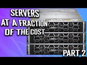Save Money Buying Used Servers (Part 2) - Getting started with used servers - component setup