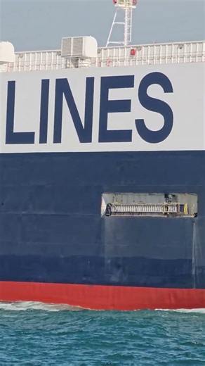 👁️🚢 Giant-Eyed Neptune Ship Passing Close-Up | Bosphorus Short