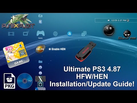 Ultimate PS3 4.87 HFW/HEN Installation/Update Guide! + Homebrew, Games, & Tips. (For Beginners)