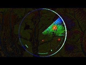 Radar Scanning Green Screen Effect