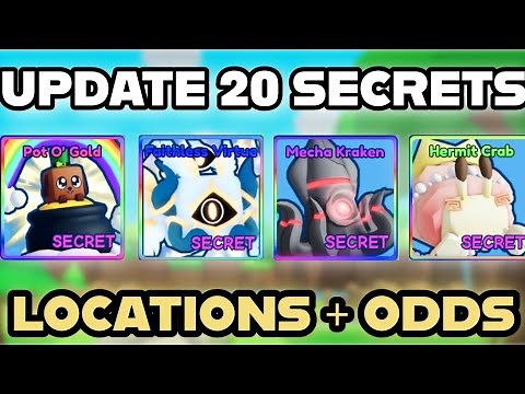 How To Hatch Update 20 SECRETS in BGSI | Roblox Bubble Gum Simulator Infinity