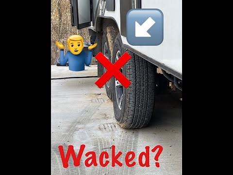 How to Tell if Your RV Trailer Wheel Alignment is Correct? #prepperboss, #rvwheelalignment