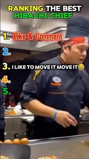 Ranking Amazing Hibachi Chefs Showcase Their Cooking Techniques