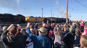 124K views · 5.6K reactions | Moments ago in Cheyenne. 844 and 4014 back past admirers before the 4-8-8-4’s christening ceremony. Big Boy lives! | Classic Trains Magazine | Facebook