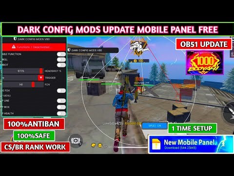 Panel For Mobile FF | Free Fire Hack New 🔥 FF Panel | Free Fire Panel Ob51 ✅ FF Max Injector 2026