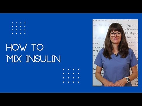 How to mix Insulin