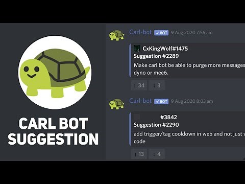 Carl Bot Suggestion | Suggestions Bot Discord | Setup Tutorial | Techie Gaurav