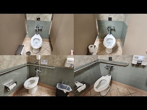 Four 2000s American Standard Madera toilets