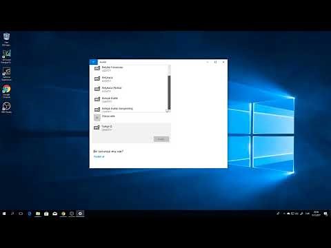 Klavye Dili Değiştirme Windows 10