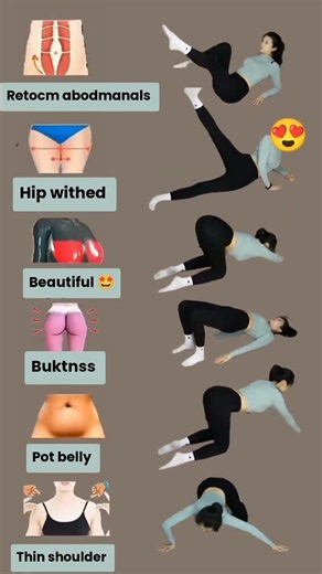 6 Best Exercises for Slim Waist, Round Glutes & Flat Belly | Full Body Transformation