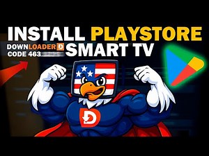How to INSTALL Google Play Store on Any Smart TV, Firestick or TV Box (Downloader Code)