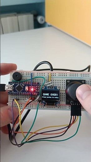 ARDUINO SNAKE GAME PROJECT 🐍 🎮 || easy build for beginners