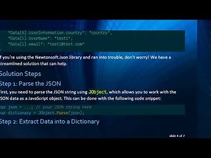 Convert JSON to a Simple Dictionary string,string in C#