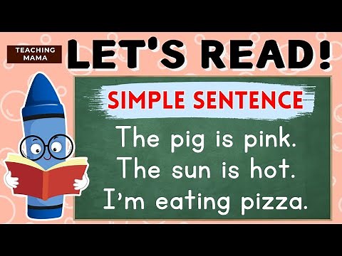 Let's Read! | Reading Practice | Kinder and Grade 1 | Teaching Mama