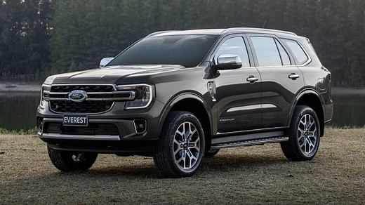 2023 Ford Everest Debuts As Truck-Based SUV With V6 Diesel Power