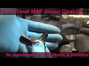 CX-5 2012 Diesel MAP Sensor Cleaning ( 80000km 20month )