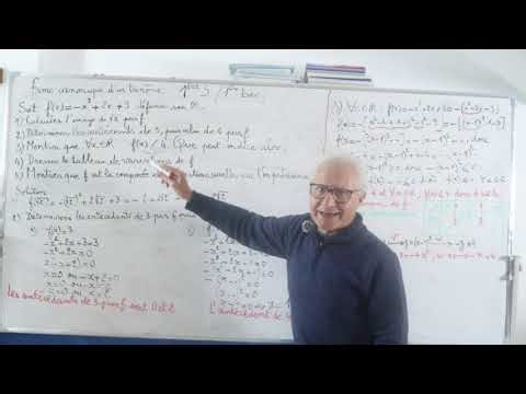 Formes Canoniques– Première S - Exo 1