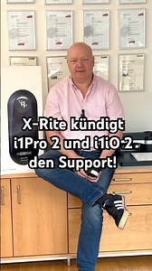 X-Rite kündigt i1Pro 2 & i1iO 2 den Support!