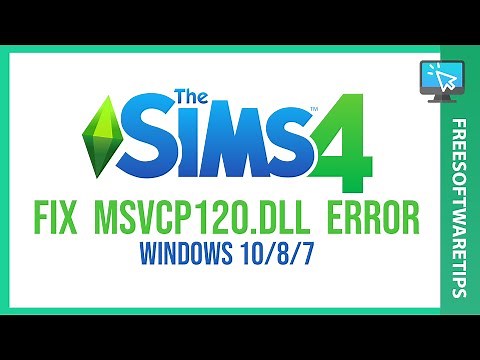 How to Fix MSVCP120.dll Missing Error The Sims 4
