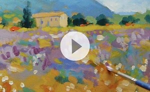 Paint like Monet: Acrylic Landscape Painting Lesson - Part 3