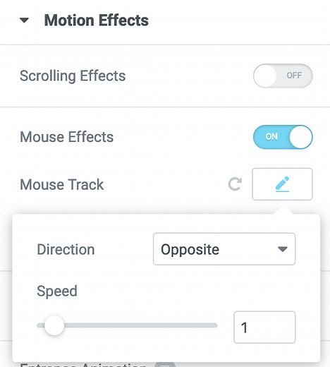 Mouse Effects - Mouse Track | Elementor