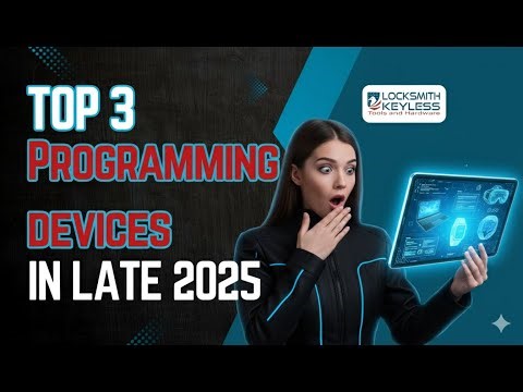 Top 3 Programming Devices Every Locksmith Shop Should Have in Late 2025