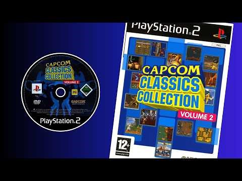Capcom Classics Collection Vol.2 PS2 Retro Collection [All 20 games shown]