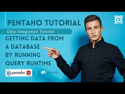 Pentaho 8 - Tutorial 4 - Getting data from a database by running a query built at runtime