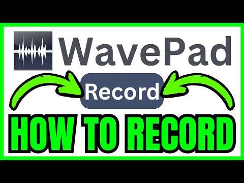 How To RECORD On WavePad (QUICK & EASY) 2026