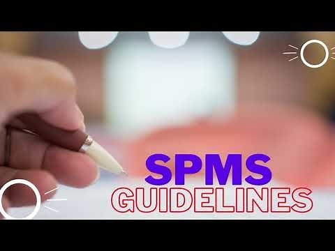 PM Step 1: Prepare your Agency's SPMS Guidelines