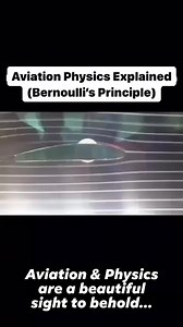 Aviation Physics 101: In aviation, Bernoulli's Principle is key to understanding how planes generate lift—a force essential for flight. Named after Swiss mathematician Daniel Bernoulli, this principle explains that as the speed of a fluid (like air) increases, its pressure decreases. Take an airplane wing, or "airfoil": its curved top and flatter bottom cause air to move faster over the top, creating lower pressure above the wing and higher pressure below. This pressure difference produces lift,