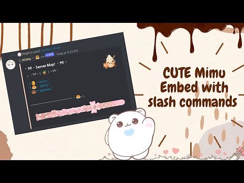 ˚ ༘♡ ⋆｡˚ How to create Mimu Embed and Clickable Links using Slash Commands (Updated 2022)