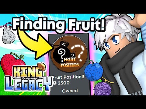 The DEVIL FRUIT NOTIFIER In King Legacy Is OVERPOWERED (Roblox)