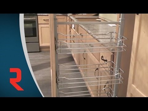 Pull-out pantry installation