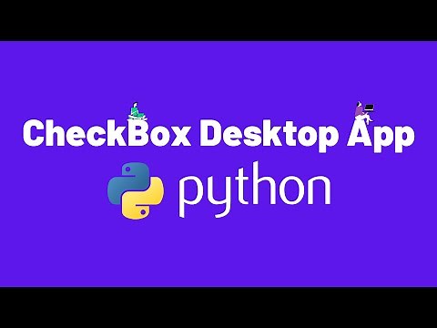 Checkbox Desktop Application - Python Qt designer