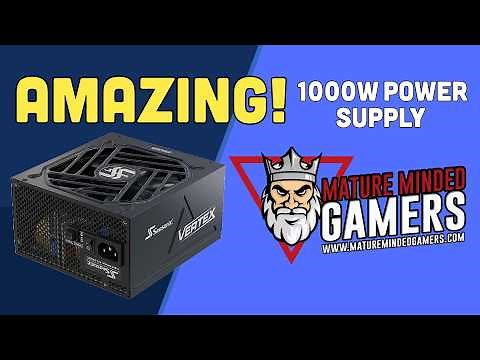 Seasonic Vertex GX-1000W 80+ Gold ATX Fully Modular Power Supply Installation and Review‪@SeaSonicPSU‬