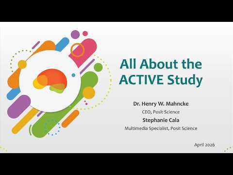 All About the ACTIVE Study | Webinar April 2026