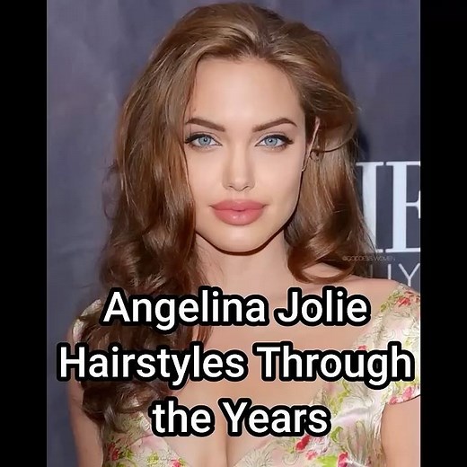 Angelina Jolie Hairstyles Through the Years | Elegant, Iconic & Timeless Looks 💇‍♀️✨