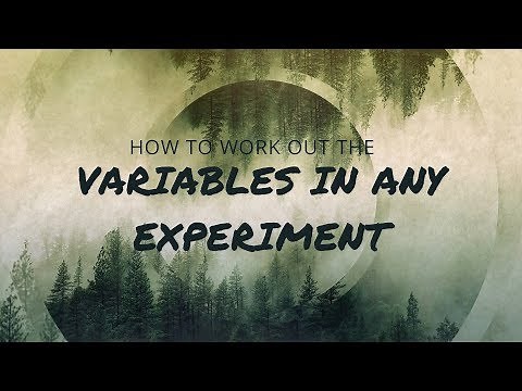 GCSE 1-9 Dependent, Independent and Control Variables