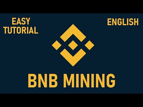 How to mine Binance Coin - BNB | easy tutorial
