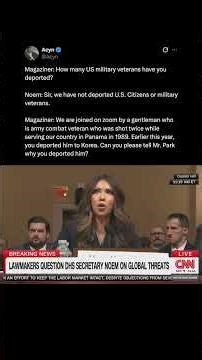 Noem Caught LYING UNDER OATH During LIVE Hearing...with VIDEO PROOF!!!