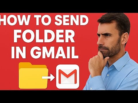 How to Send folder on Email || How to Send entire folder in Gmail || how to Compress files in Folder