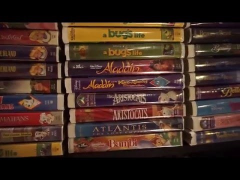 Huge Disney VHS Collection!