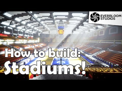 How to Build: STADIUMS in Minecraft!