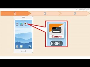 Enabling printing from a smartphone (Android) - 1/2 (G3010 series)