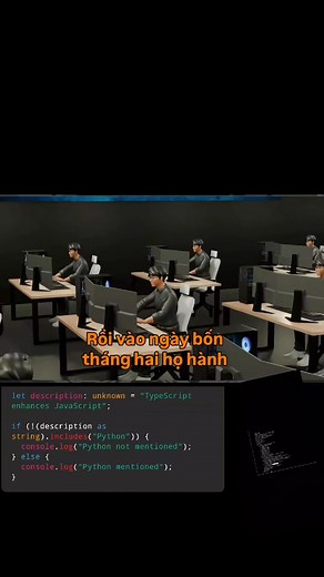 100K views · 999 reactions | When North Korea attacked the world — through keyboards 1/2 TypeScript quiz 17.36 Using Type assertion in TypeScript | Học lập trình cho người mới bắt đầu | Facebook