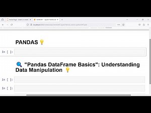 🔍 "Pandas DataFrame Basics": Understanding Data Manipulation 💡